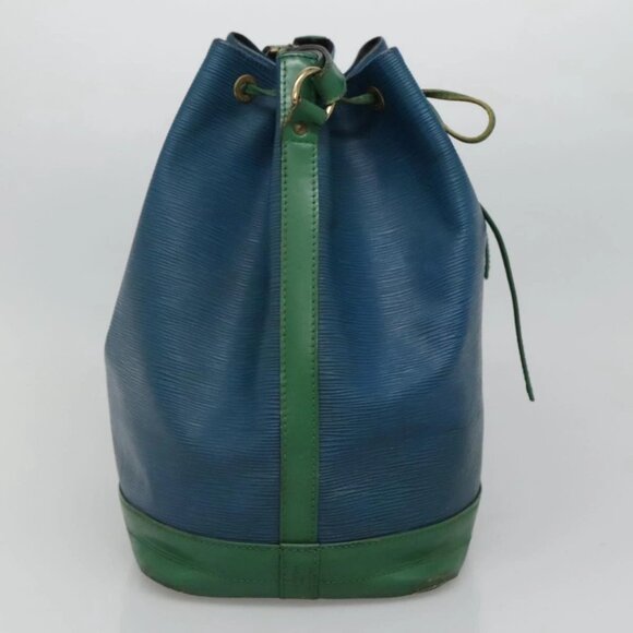 LOUIS VUITTON Epi Noe Shoulder Bag Bicolor Green Blue M44044 LV Auth 112153 - Picture 4 of 15